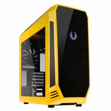 Bitfenix Aegis M-ATX Case With Programmable LCD Icon Display - Yellow