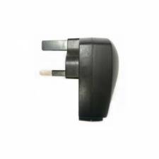 Mains Power to USB Adapter Black for iPad, iPhone, MP3 and Mobiles
