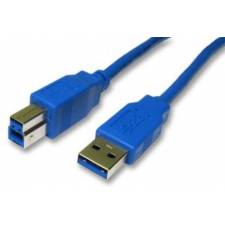 3m - USB 3.0 SuperSpeed Type A to Type B - Blue