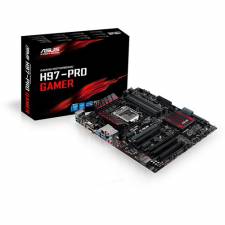 Asus H97-PRO GAMER USB3.0 Intel H97 Sata3 6Gbs SupremeFX8 HD Audio Socket 1150 DDR3 Micro ATX Motherboard with HDMI, DVI and D-Sub