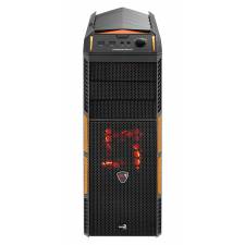 Aerocool X- Predator X1 Evil Black Midi USB3.0 Gaming Tower Case Black Interior, No PSU