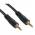 Audio 3.5mm Male Jack to Male Jack Extension lead 3Metre