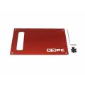 XSPC Dual Bayres/Pump V4 Faceplate Pack Red