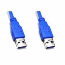 2m - USB 3.0 SuperSpeed Type A Male to Type A Male - Blue