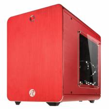 Raijintek Metis Mini-ITX Case - Red Windowed