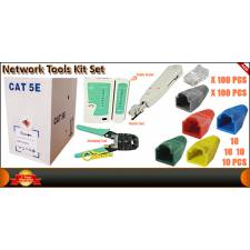 Network Starter Kit including Reel, Crimp Tool & Punch tool with 100 Connectors