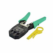 RJ45 Crimping Tool with Cutters & Stripper Tool