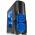 CIT G Force Black Midi Gaming Case With Blue LED Fans, USB2 & USB 3