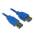2m - USB 3.0 SuperSpeed Type A Male to Type A Female Extension - Blue