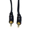 1.5m 3.5mm Stereo Male - Male Gold Connectors