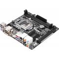 ASRock H81M-ITX Intel HD4400 VGA (Socket LGA1150) Mini ITX Motherboard with DVI and HDMI