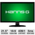 21.5inch LED HannsG HE225DPB 1920x1080 Full HD Widescreen TFT  5ms VGA, DVI with Speakers