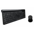Value Wireless 2.4GHz USB Keyboard and Optical Mouse Combo Set, Retail