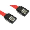Straight SATA Plug to Straight SATA Plug Cable Lead 45cm - Locking Clip